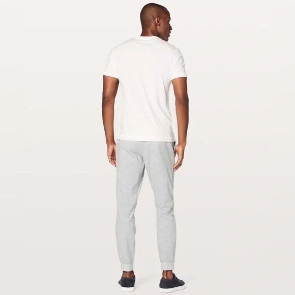 Lululemon City Sweat Jogger Pants *29 Heathered Ultra Light Grey Small